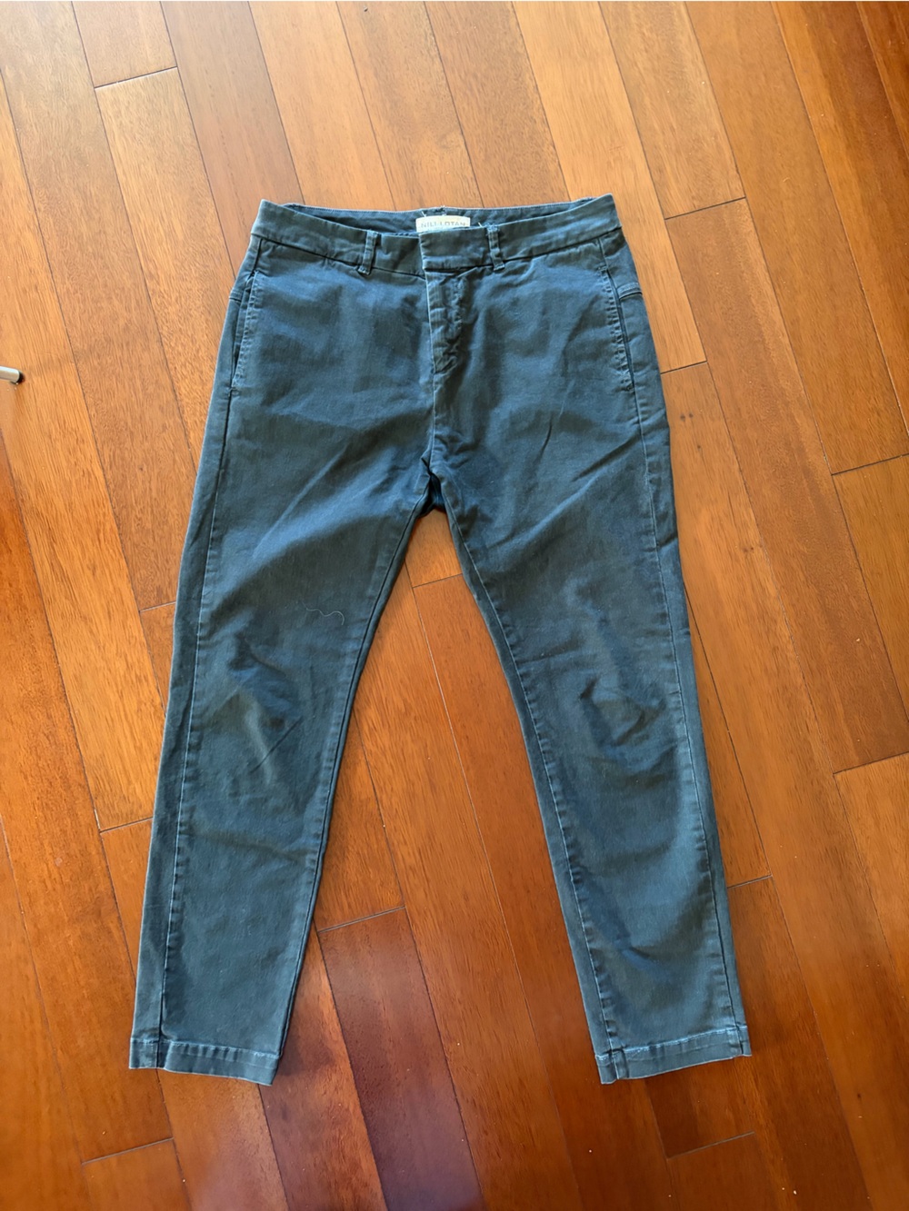 Nili Lotan Charcoal Gray Pants